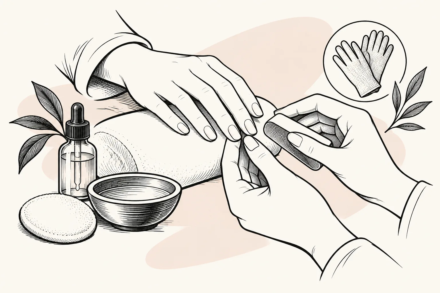Pielęgnacja naturalnych paznokci po manicure japońskim